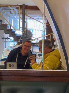 Erst einmal wird genossen